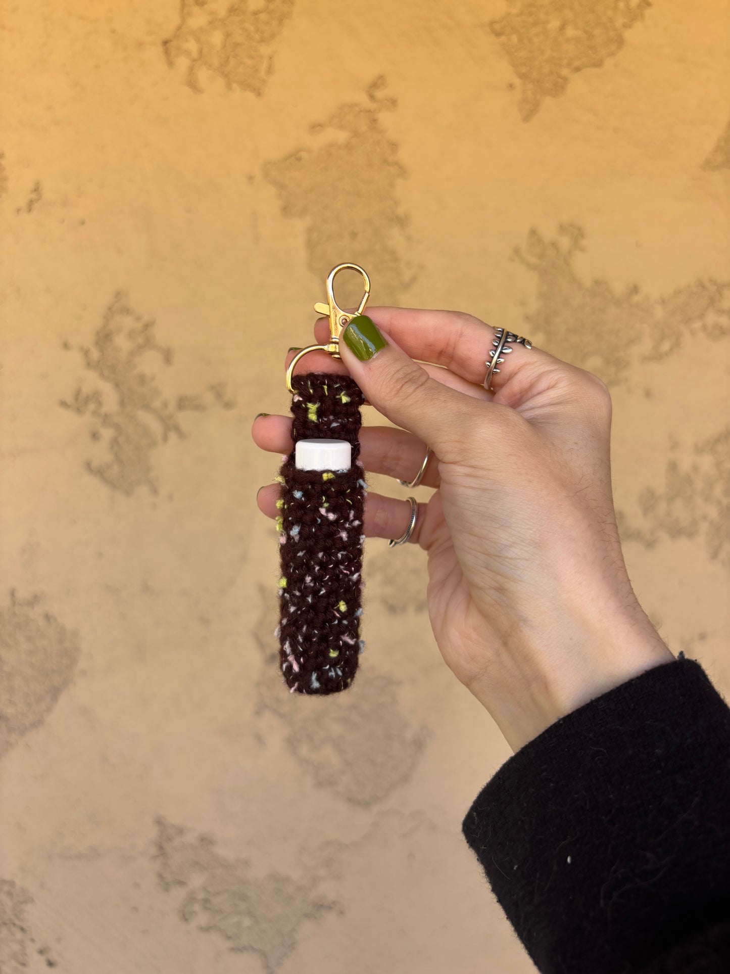 Chapstick Holder Keychain