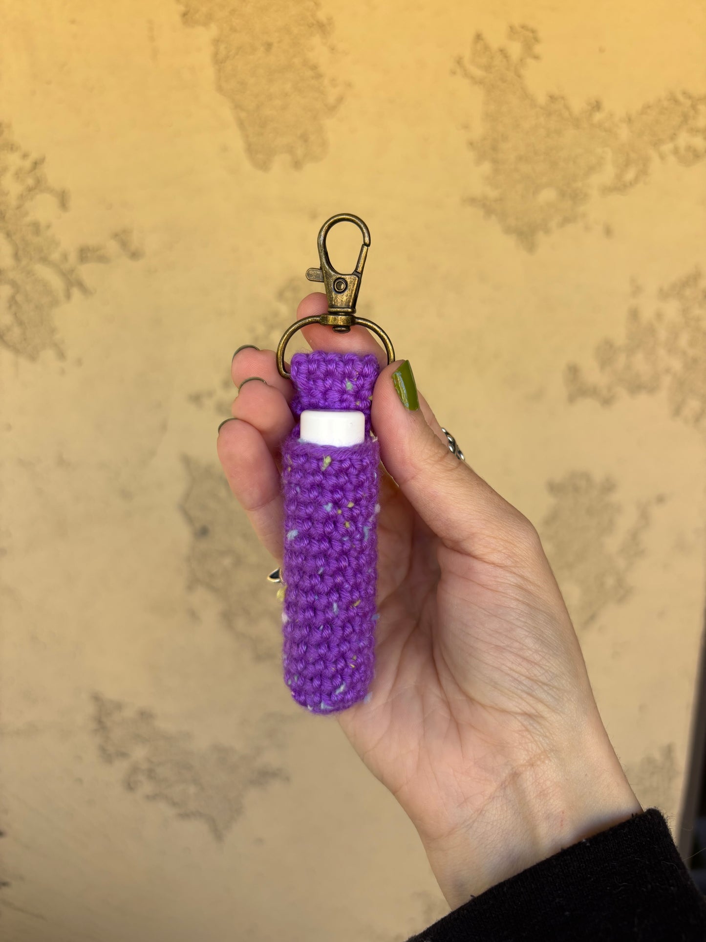 Chapstick Holder Keychain