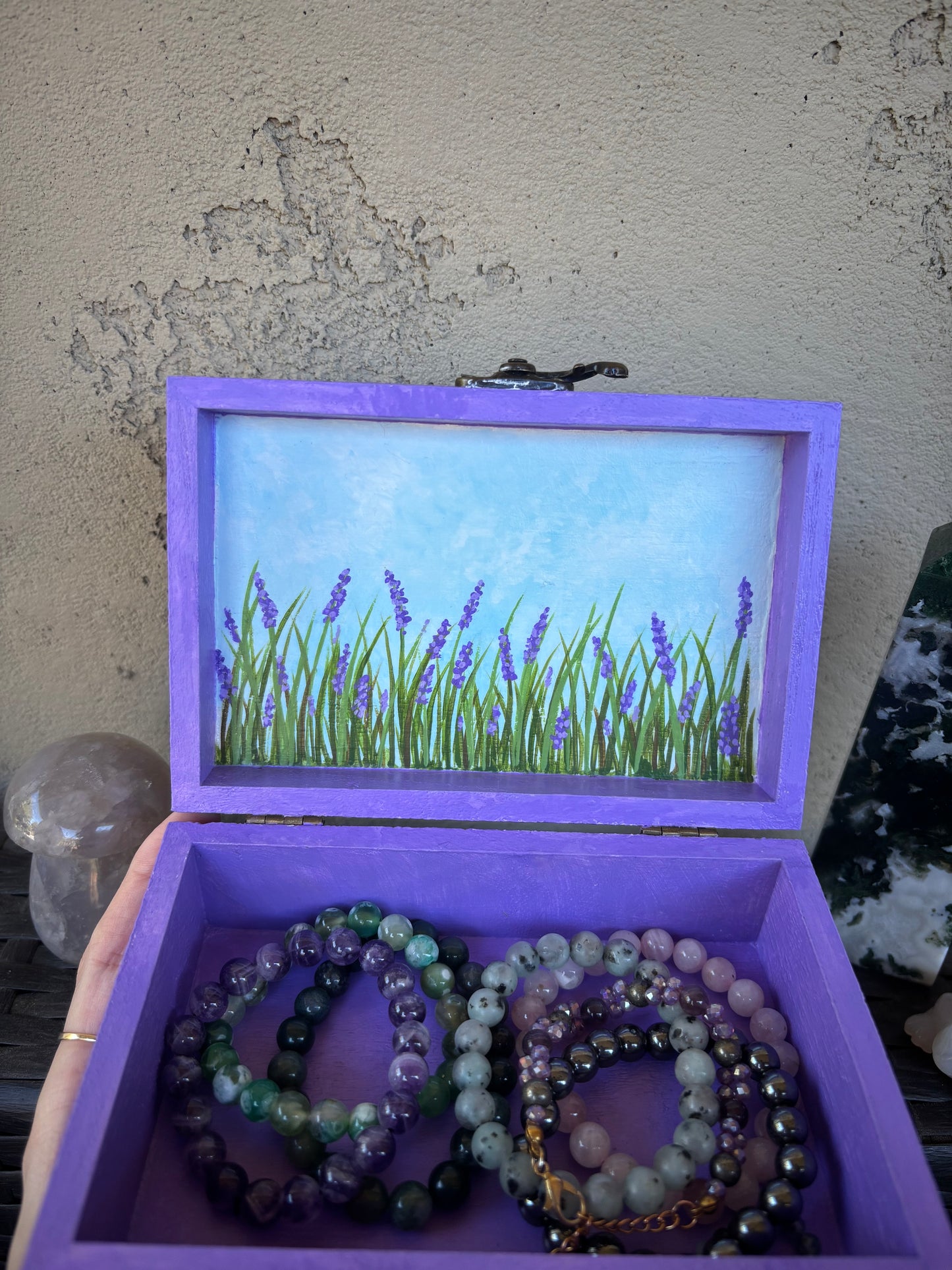 Trinket Box - Wild Lavender