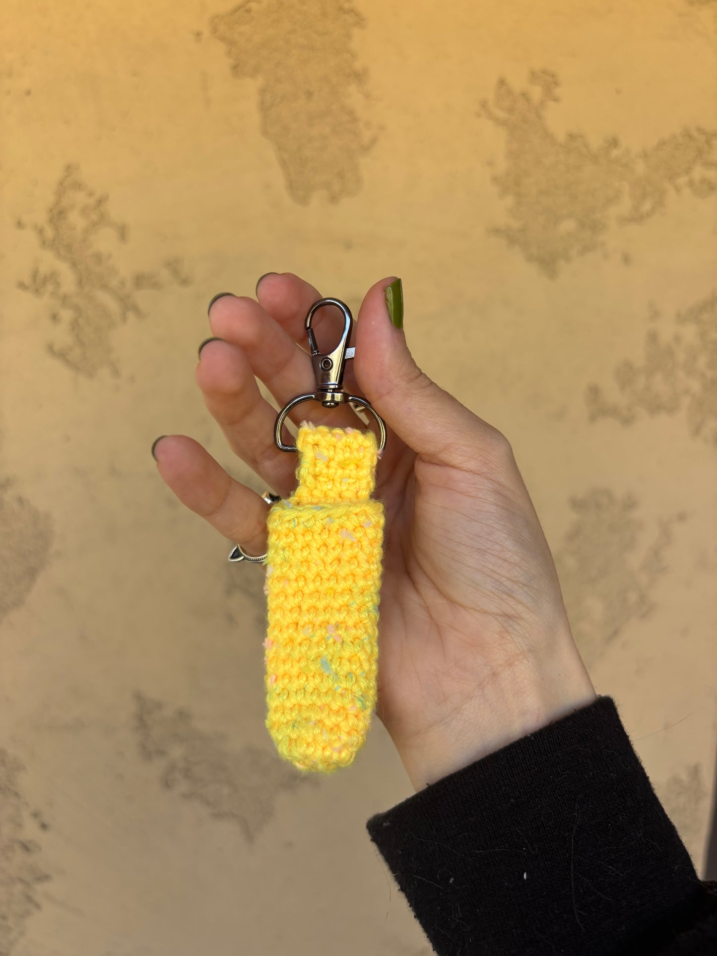 Chapstick Holder Keychain