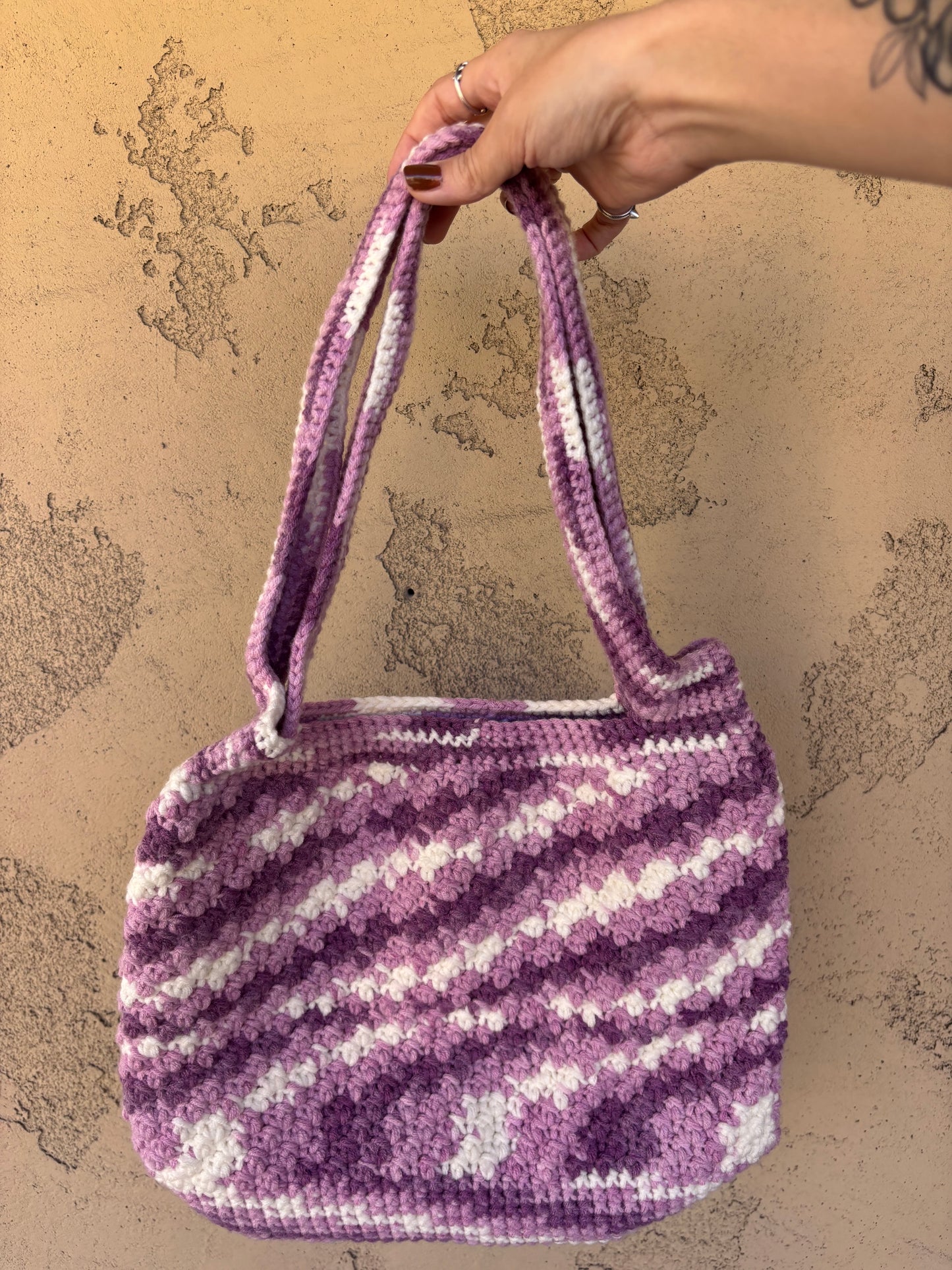 The Moss Tote - Orchid
