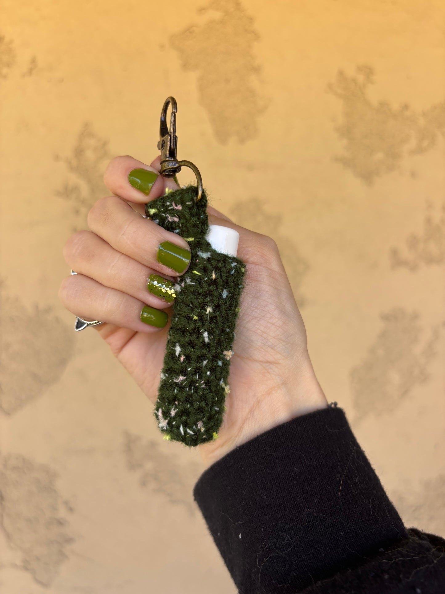 Chapstick Holder Keychain