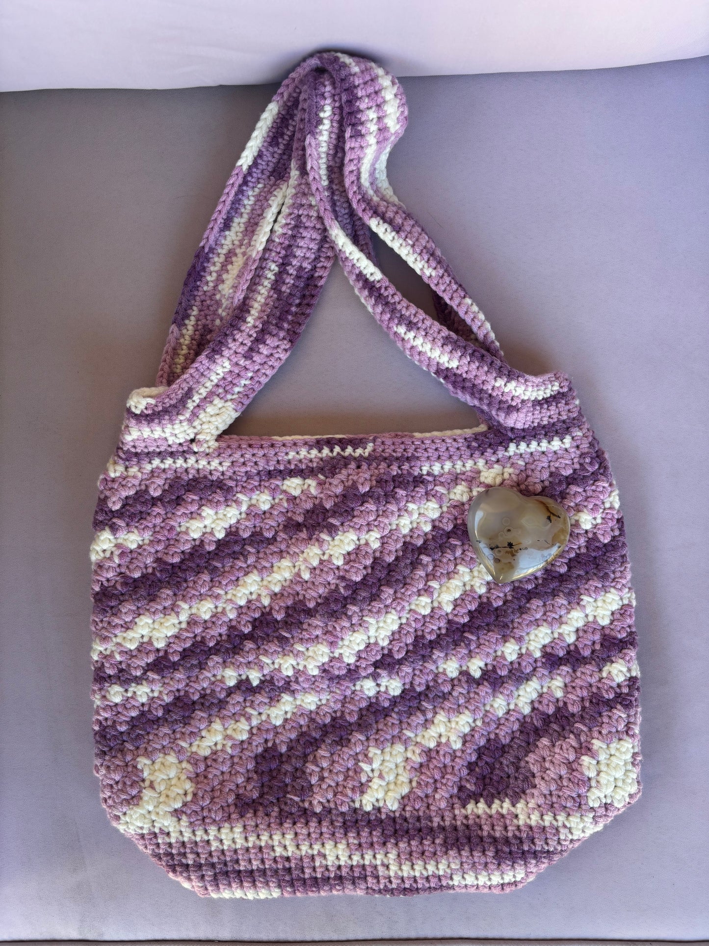 The Moss Tote - Orchid