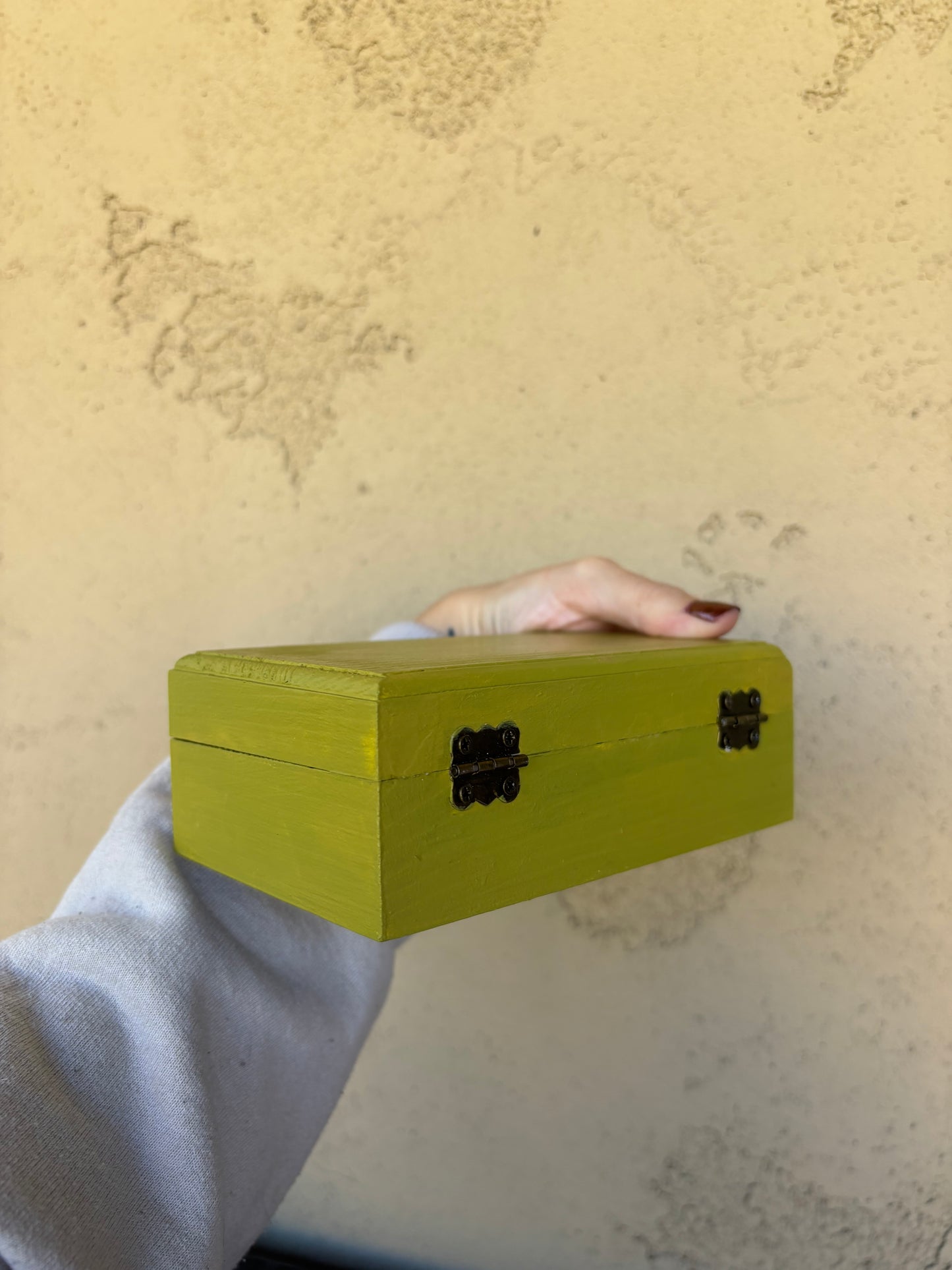 Hidden Meadow Trinket Box - Wooden