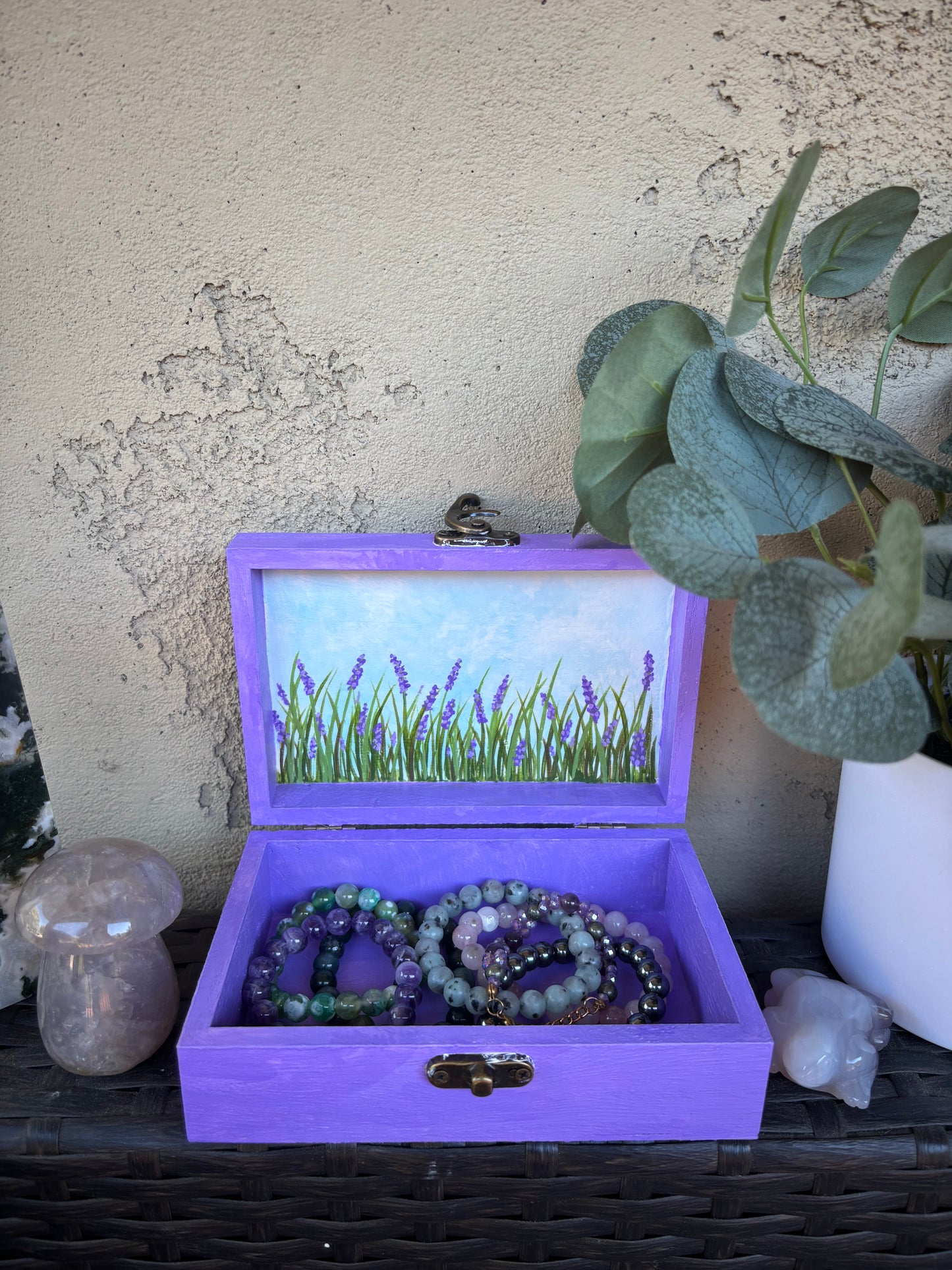 Trinket Box - Wild Lavender