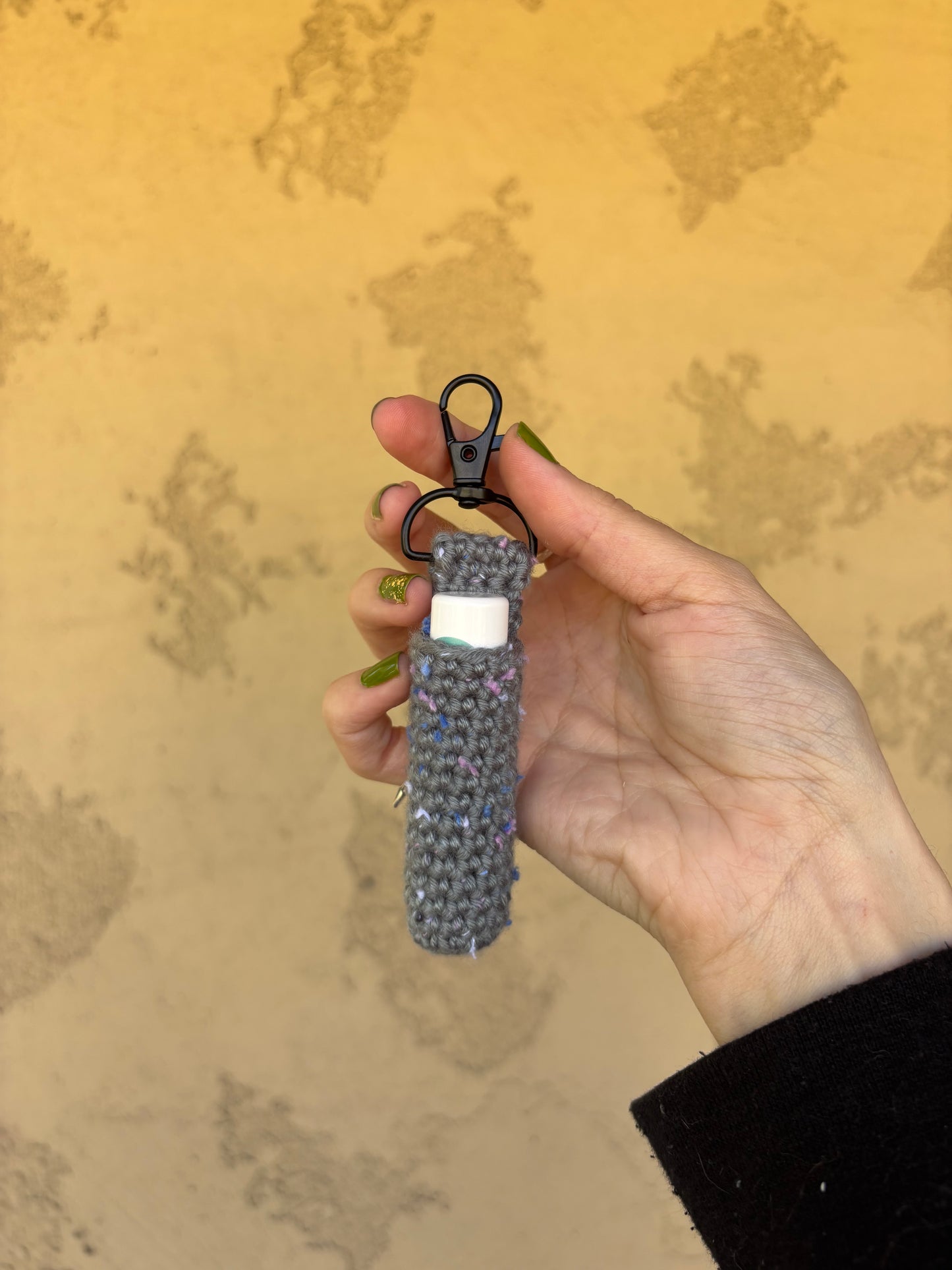 Chapstick Holder Keychain