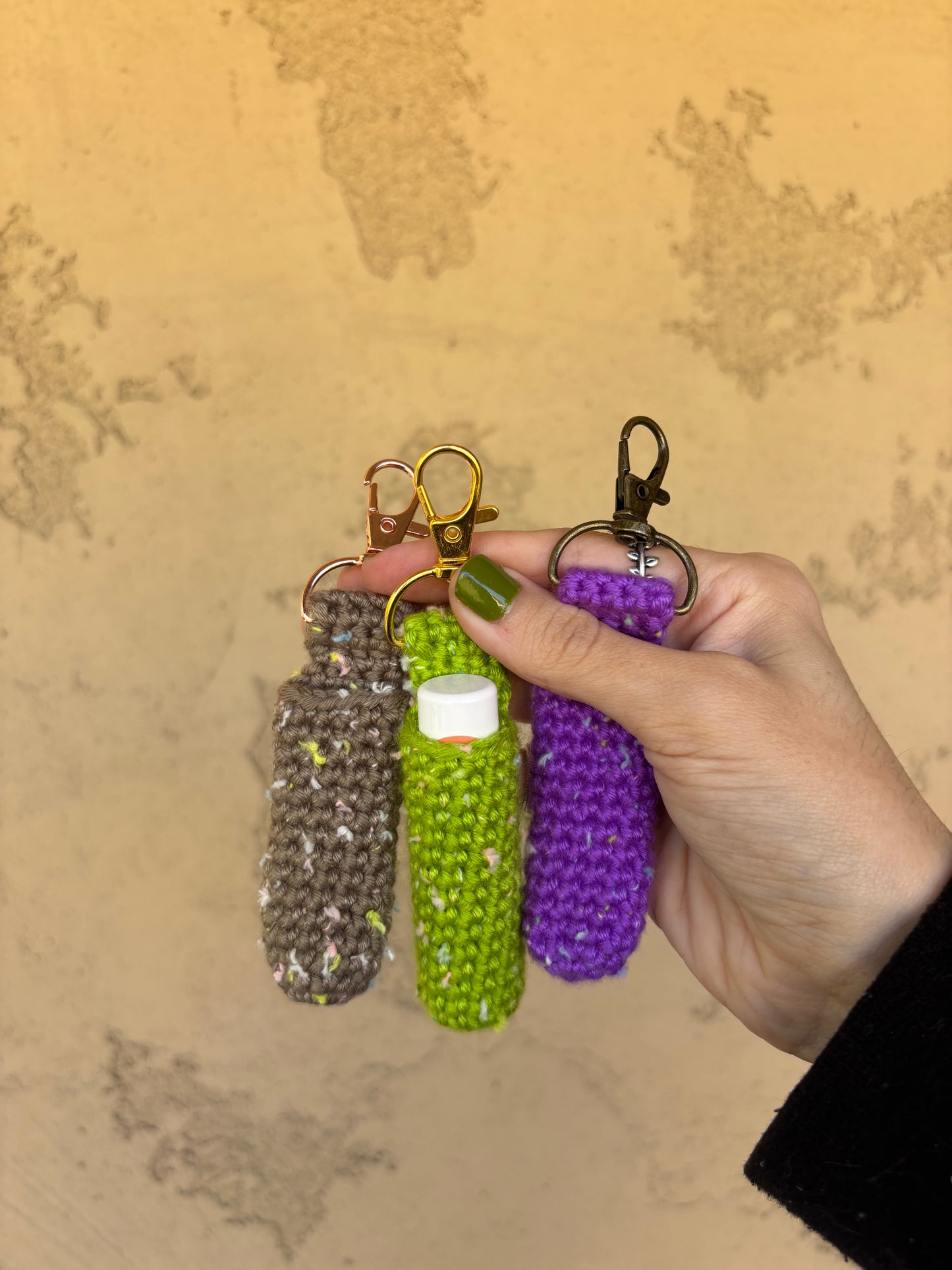 Chapstick Holder Keychain