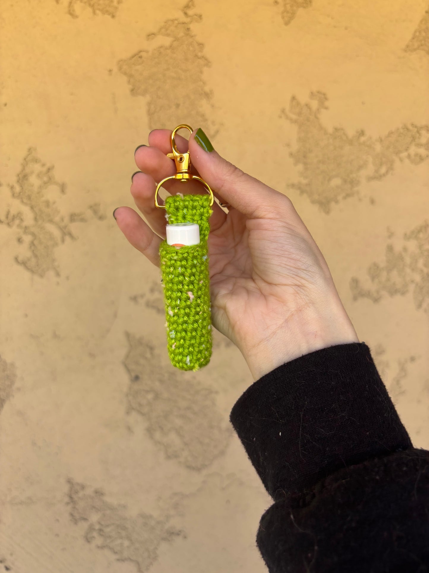 Chapstick Holder Keychain