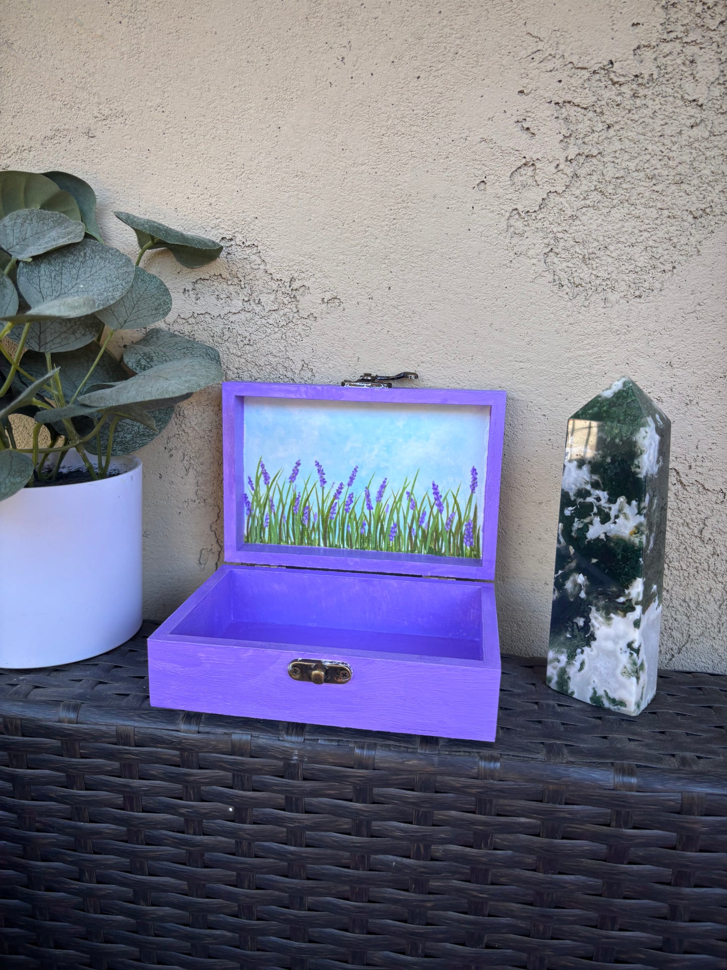 Trinket Box - Wild Lavender