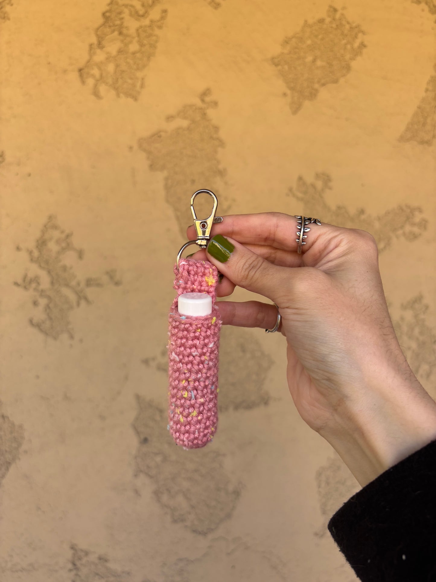 Chapstick Holder Keychain