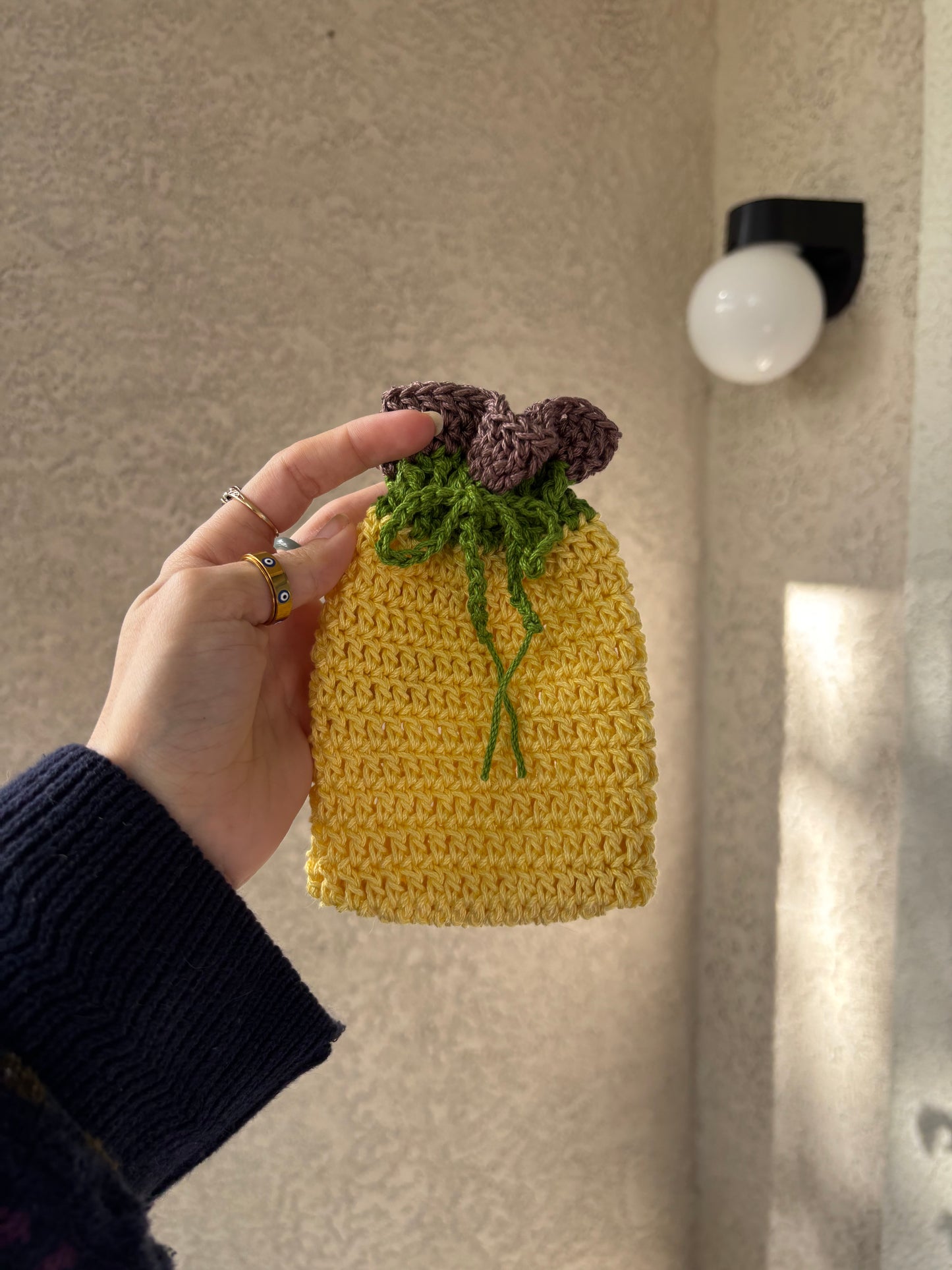 Crochet Pouch - Fruits & Veggies