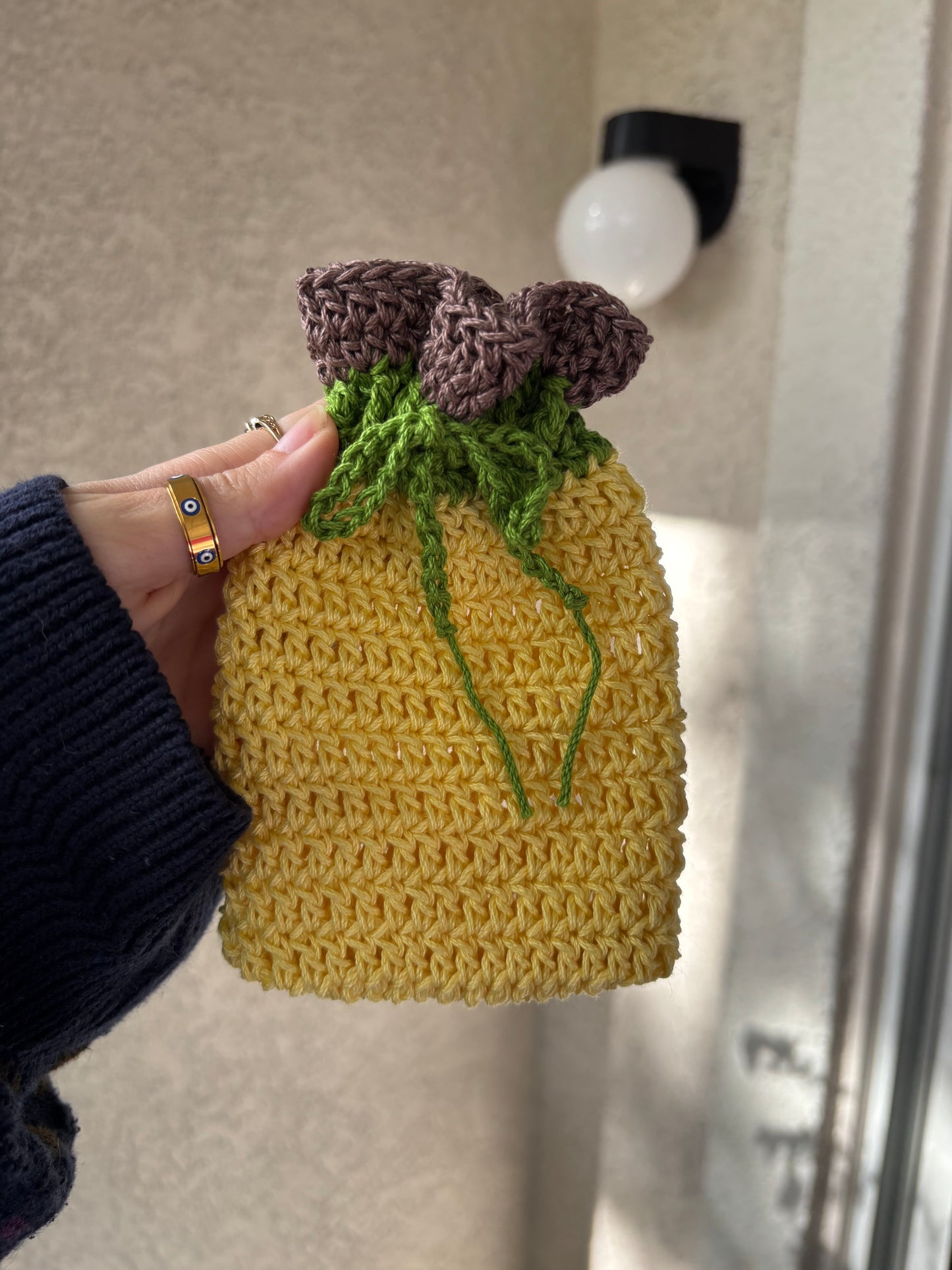 Crochet Pouch - Fruits & Veggies