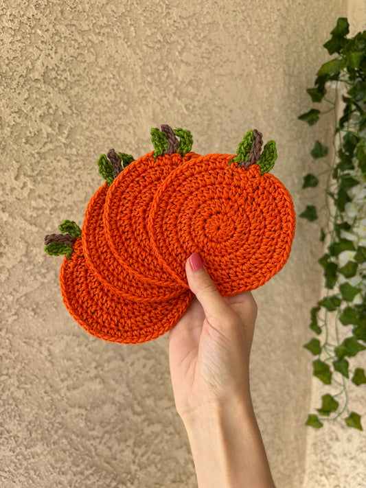 Clementine Coasters - Crochet