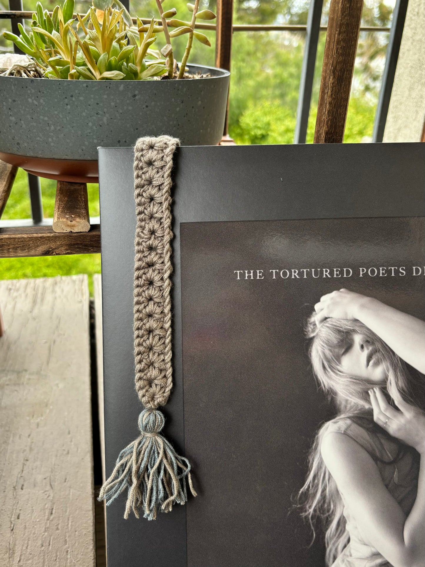 “TTPD” crochet bookmarks