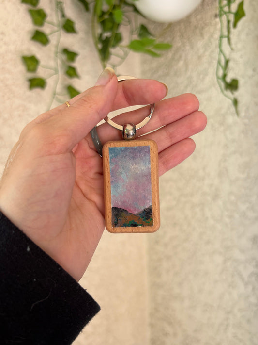 Wooden Keychain - Badlands, Drive