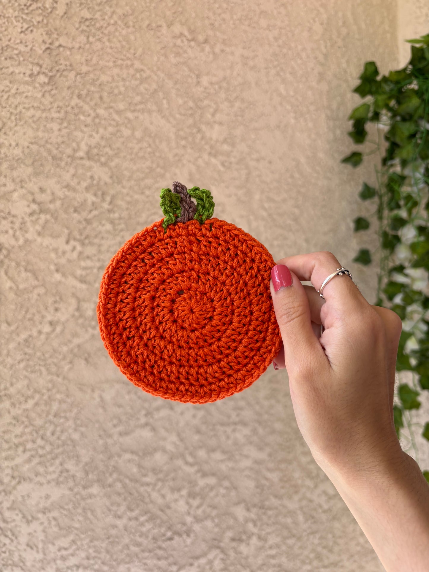Clementine Coasters - Crochet
